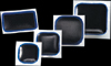 2 3/4" (70mm) Large Square "Euro-Style" Bag/25
