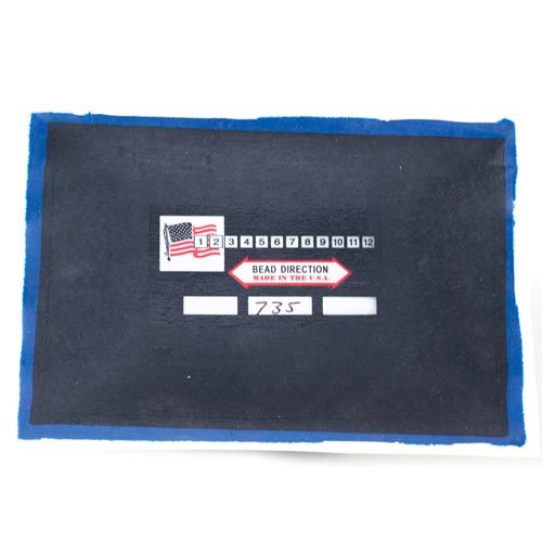 5 1/4" X 7 1/4" 3 Ply Center Over Injury Radial Patch Priced Each