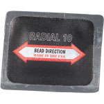 2 3/8in x 3in (60mm 75mm) Radial 10 (1 Ply) COI Radial Repair Box/20