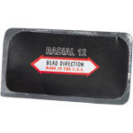 2 14" X 4"  1 Ply Center Over Injury Radial Patch Box/10