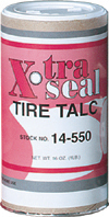 1 lb. Tire Talc in sifter can