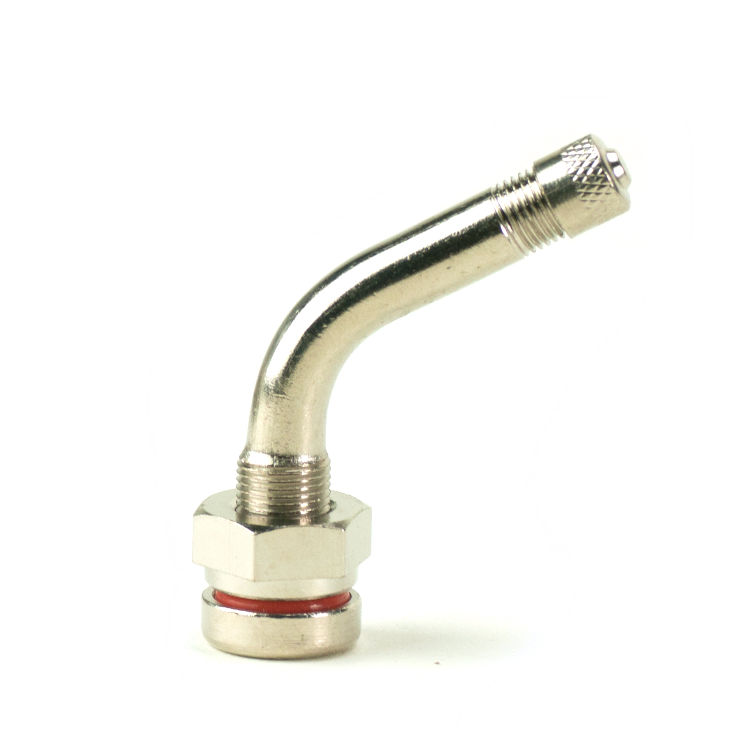 TR543D 0.98H X 1.38" W   60Degree Bend Nickel Plated Valve EA