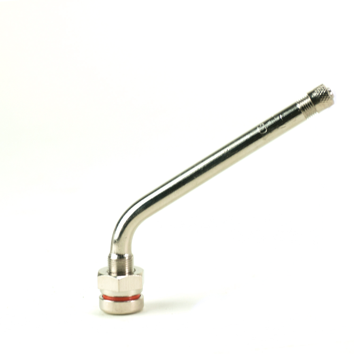 TR546D  4 3/4" With 60 Degree Bend Nickel Plated Valve Stem Priced Each